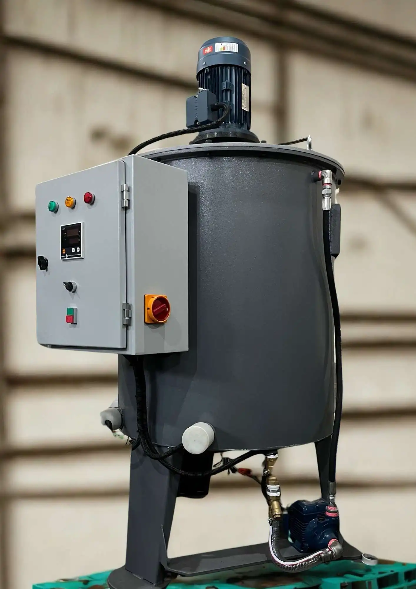 Pu mixer