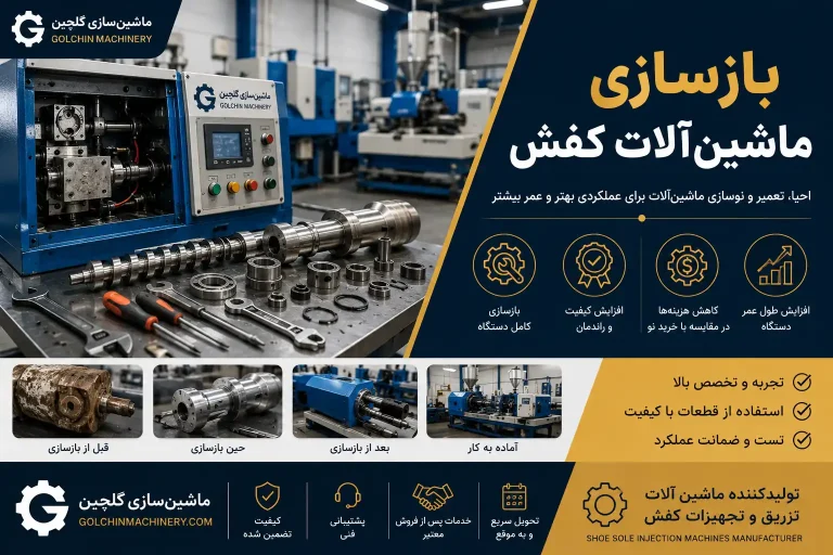 بازسازی ماشین‌آلات کفش