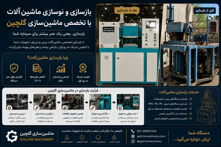 بازسازی ماشین‌آلات کفش